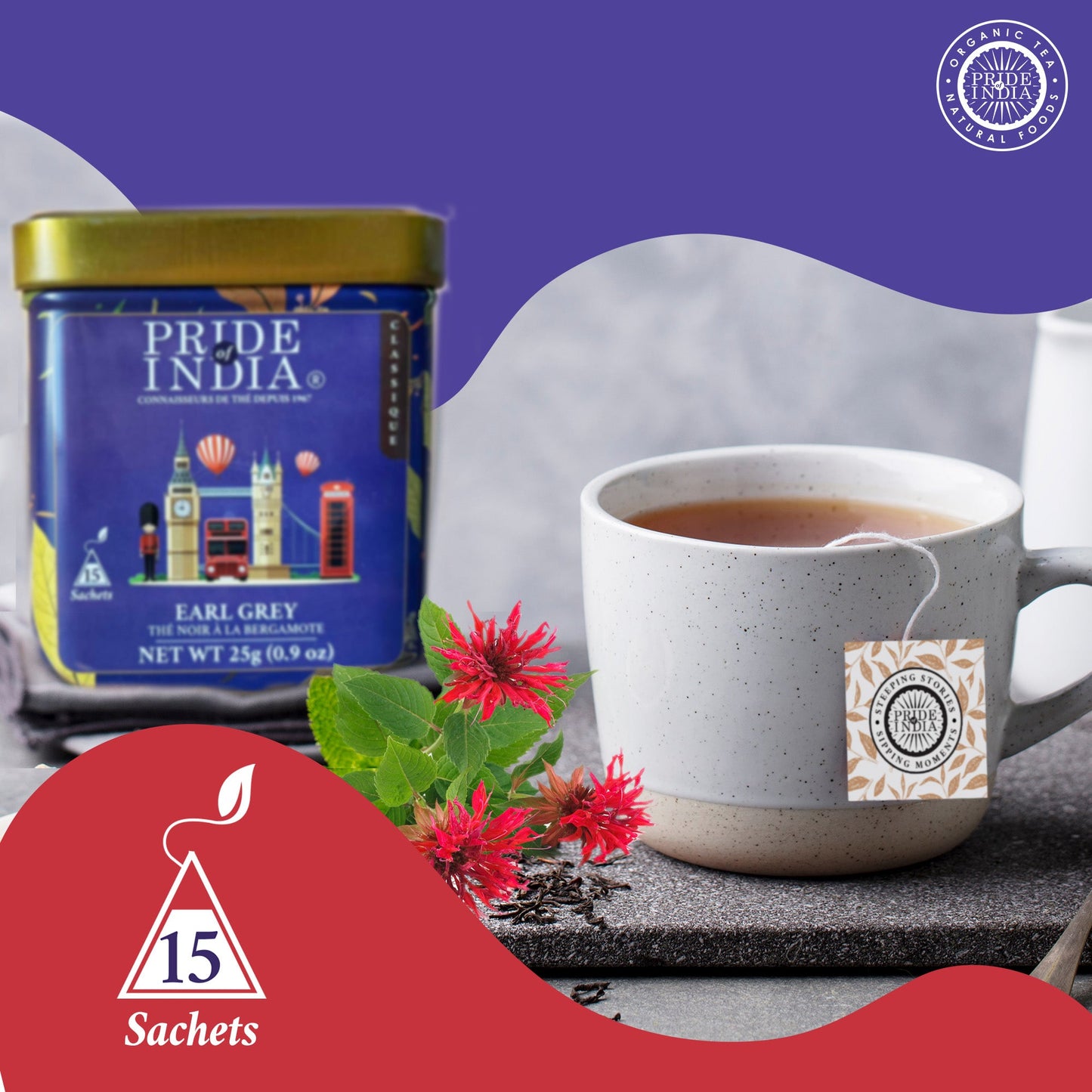 Earl Grey - Bergamot Black Tea Bags-1