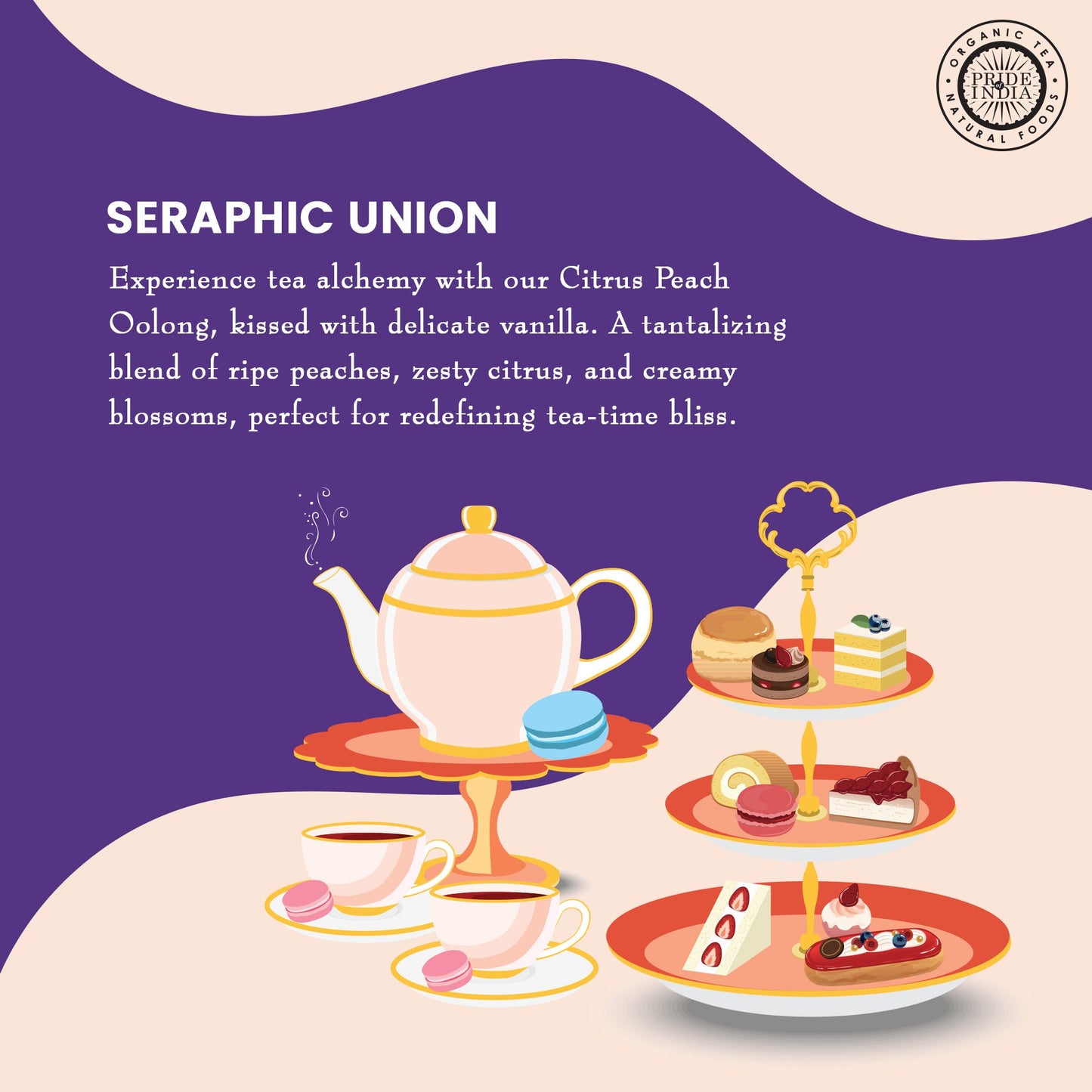 Sauvignon Creme - Peachy Oolong Tea Bags-2
