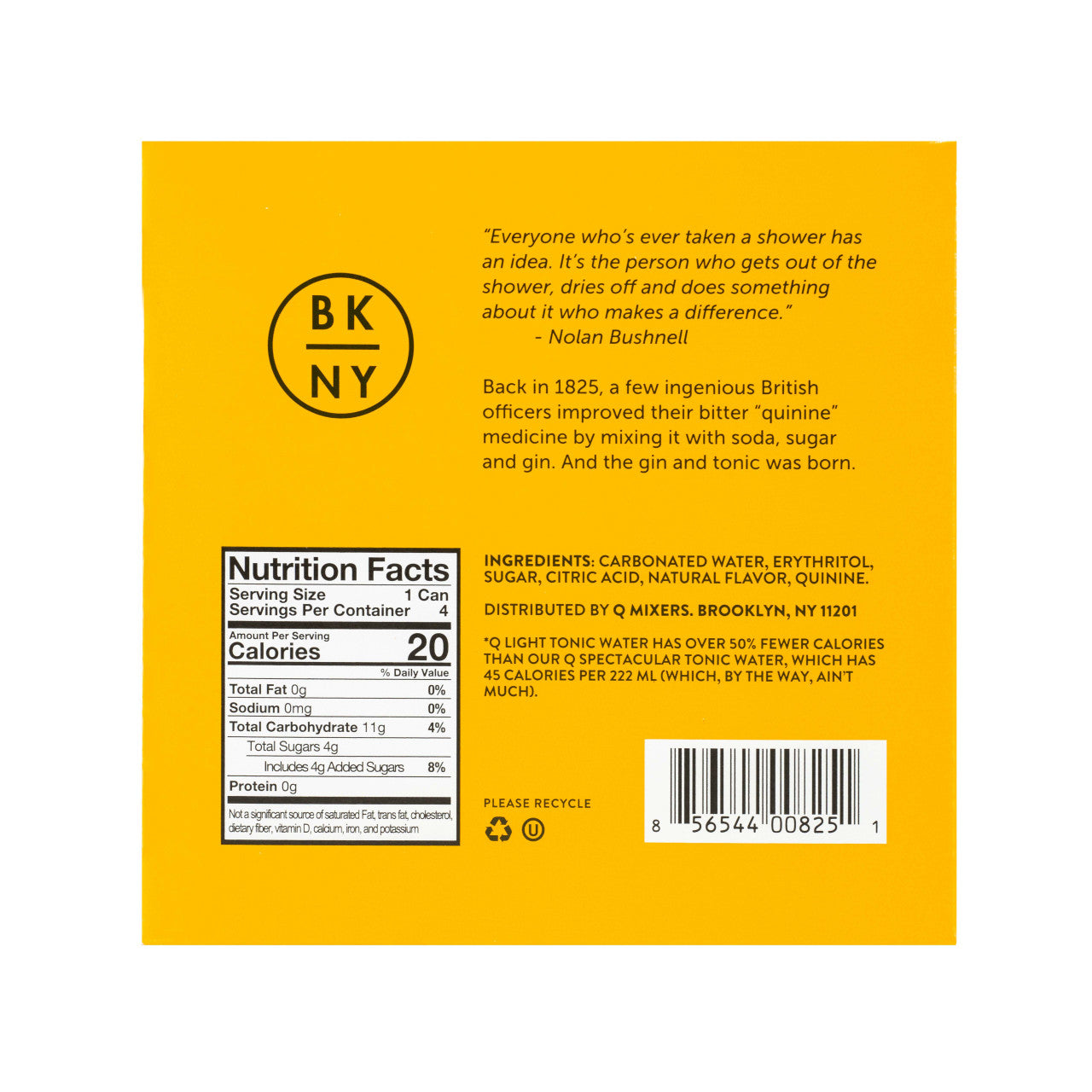 QDR Q LIGHT TONIC ( 6 X 7.5 OZ )-5