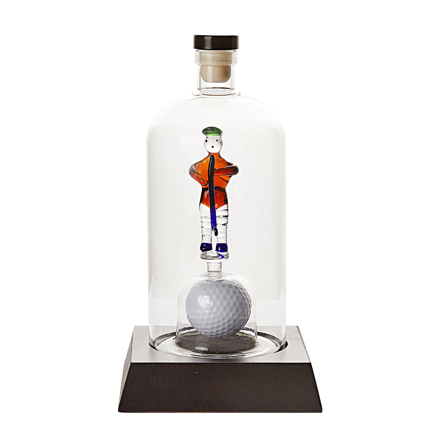 Golfer Decanter Whiskey Decanter - The Wine Savant, Golf Gifts for Both Men & Women, Golf Accessories, Golfer Gifts, Based on A Replica Human Golfing (750ml Decanter)-3