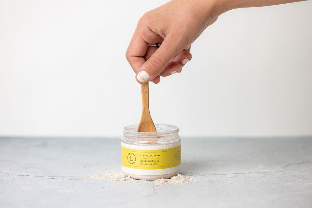 Natural Clay Facial Mask, Exfoliating Mask, Glowing skin Mask-4
