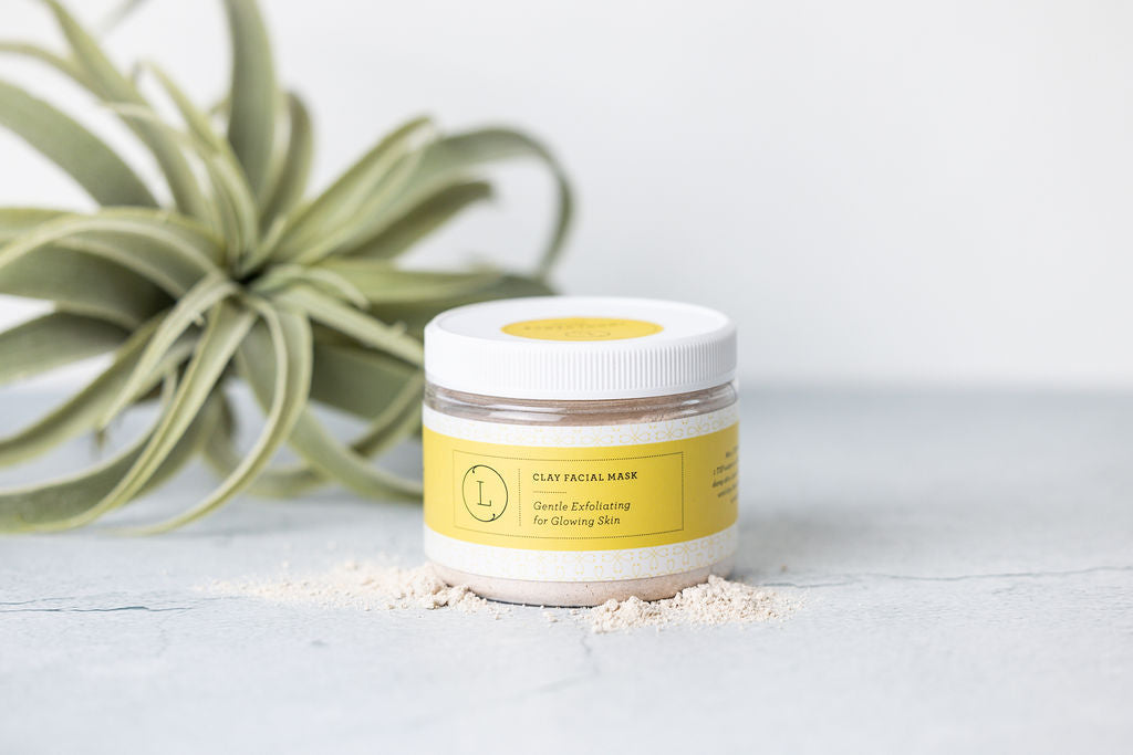 Natural Clay Facial Mask, Exfoliating Mask, Glowing skin Mask-2
