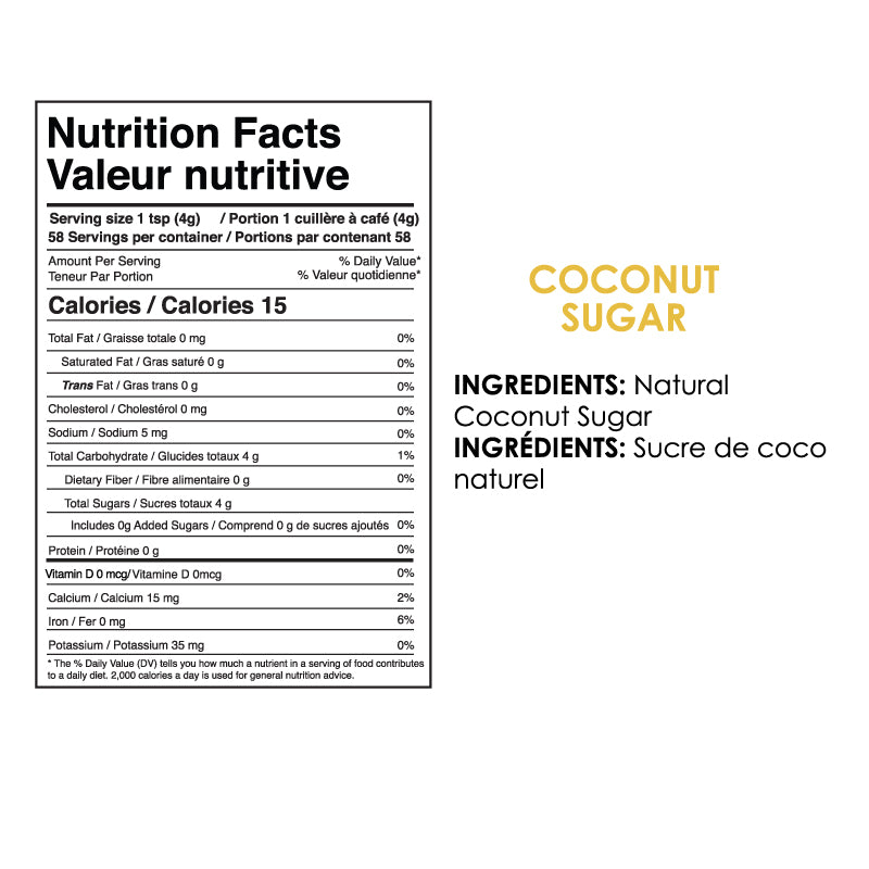 Coconut Sugar by Pride of India - (8 Oz-227g)-1