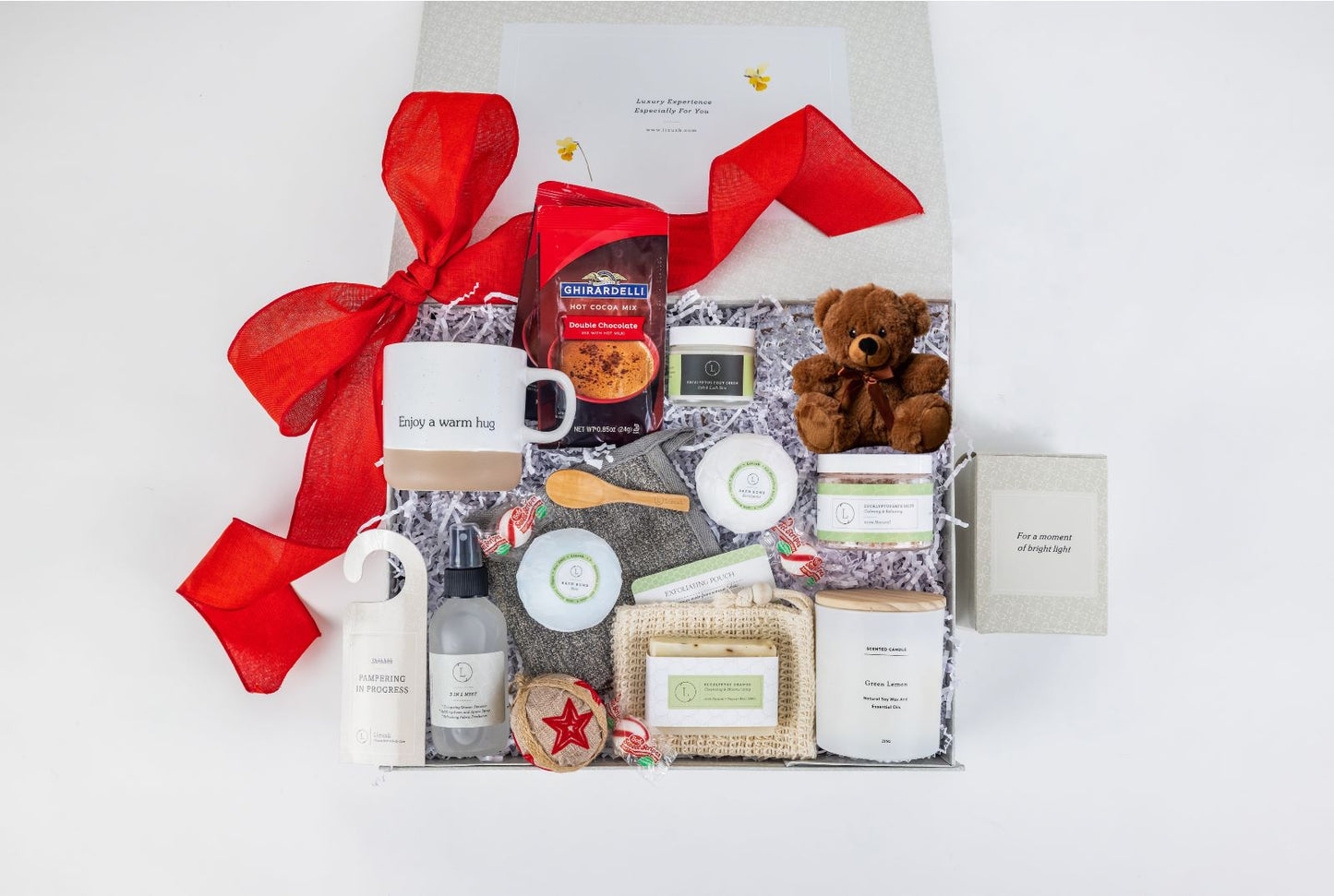 Sending a BIG hug Luxury Gift Spa Set - Full on Pampering-1