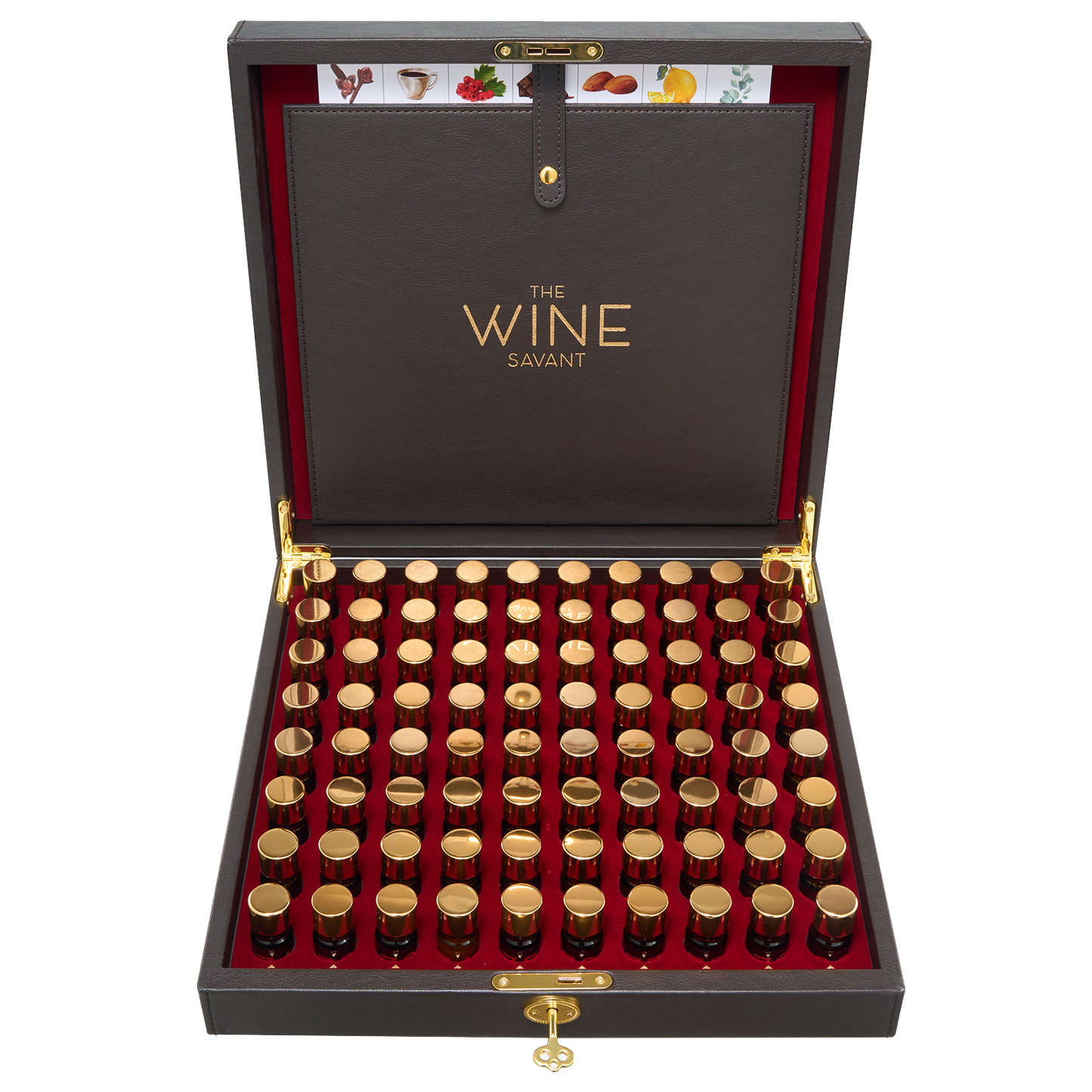 Sommelier Wine Aroma Kit - The Nosing Kit by The Wine Savant - Master Connoisseur Smelling Kit to Train Your Nose - 80 Fragrance Training Kit for Wine Lovers, Wine Game Gifts for Holiday, Him, Her-2