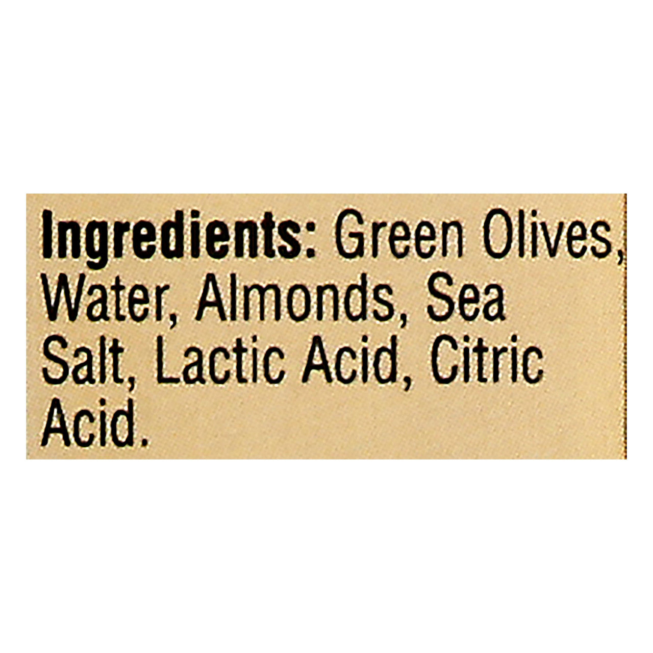 Napoleon Co. Almond Stuffed Olives (12x6.5Oz)-2