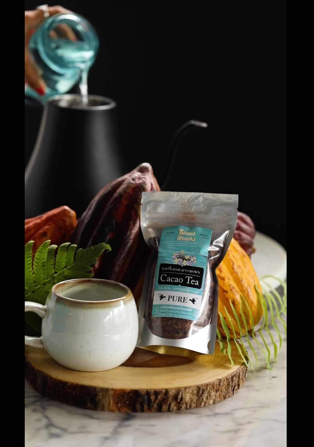 Wholesale Hawaiian Mamaki Cacao Tea (Bulk)-2