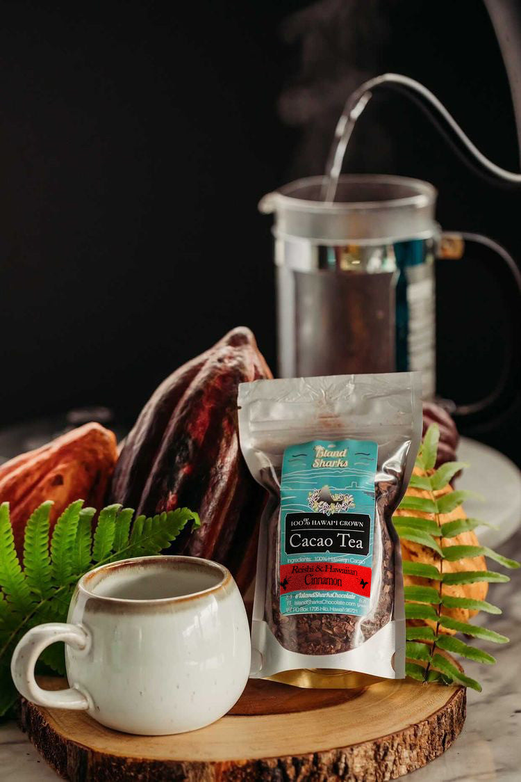 Reishi & Hawaiian Cinnamon Cacao Tea-1