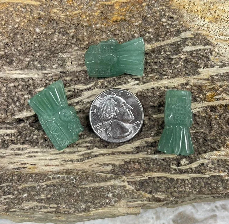 Mayan/Aztec Quetzalcoatl Dragon Head, Feathered Serpent Head, Bead Spacer, flying reptile-4