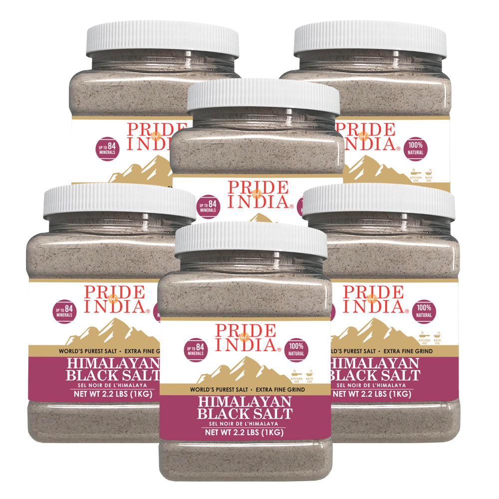 Himalayan Black Rock Salt (Kala Namak) - Extra Fine Grind-5