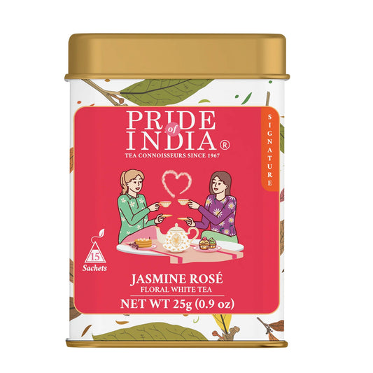 Jasmine Rose - Floral White Tea Bags-0