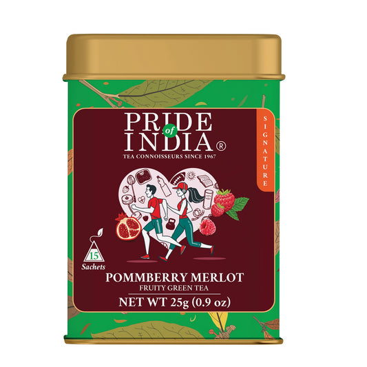 PommBerry Merlot - Fruity Green Tea Bags-0