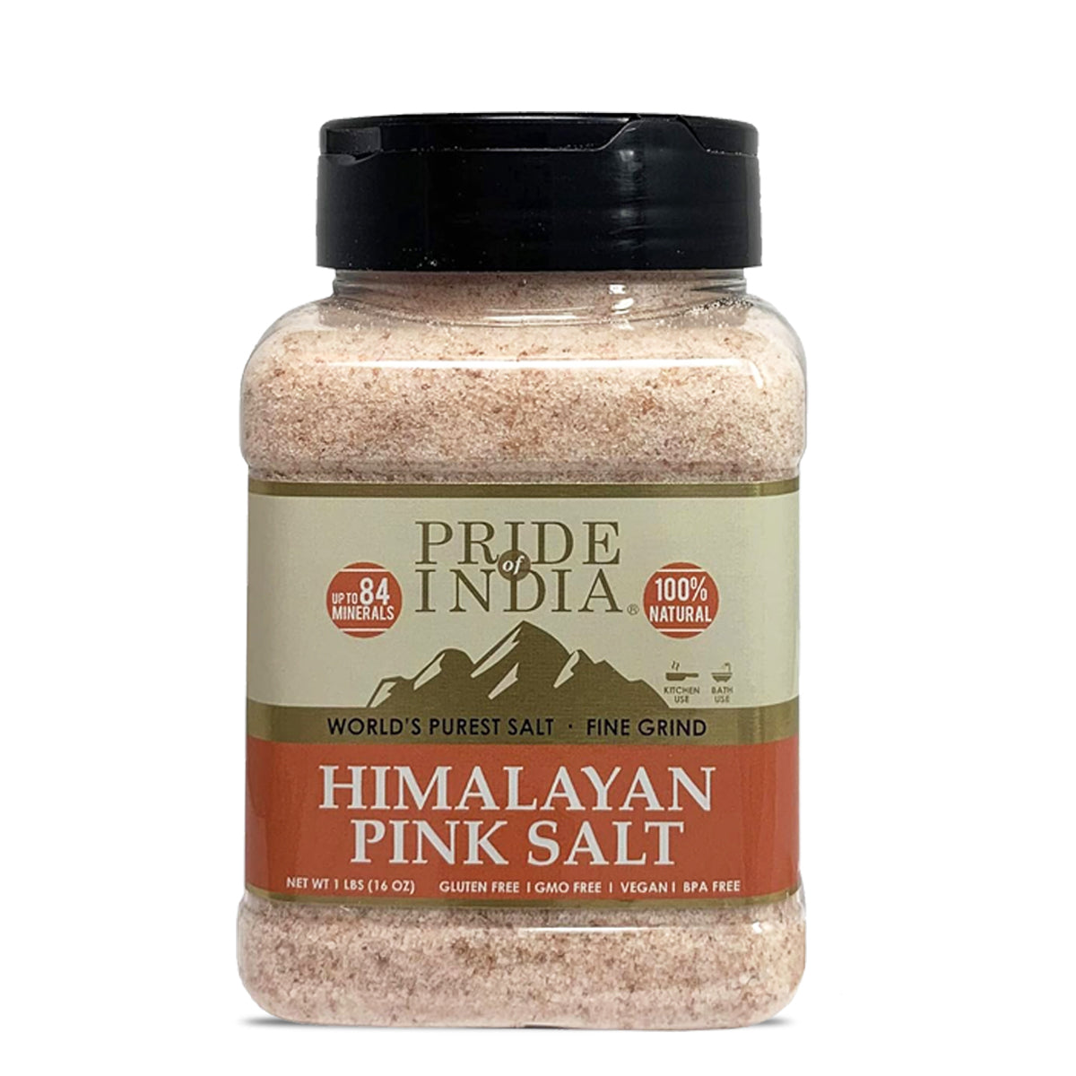 Himalayan Pink Rock Salt - Fine Grind-1