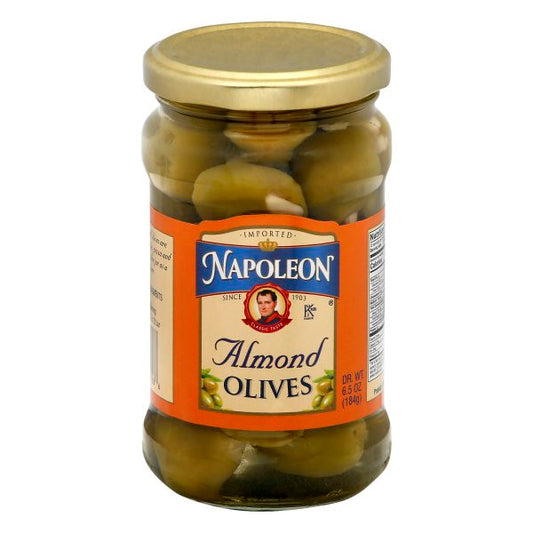 Napoleon Co. Almond Stuffed Olives (12x6.5Oz)-0