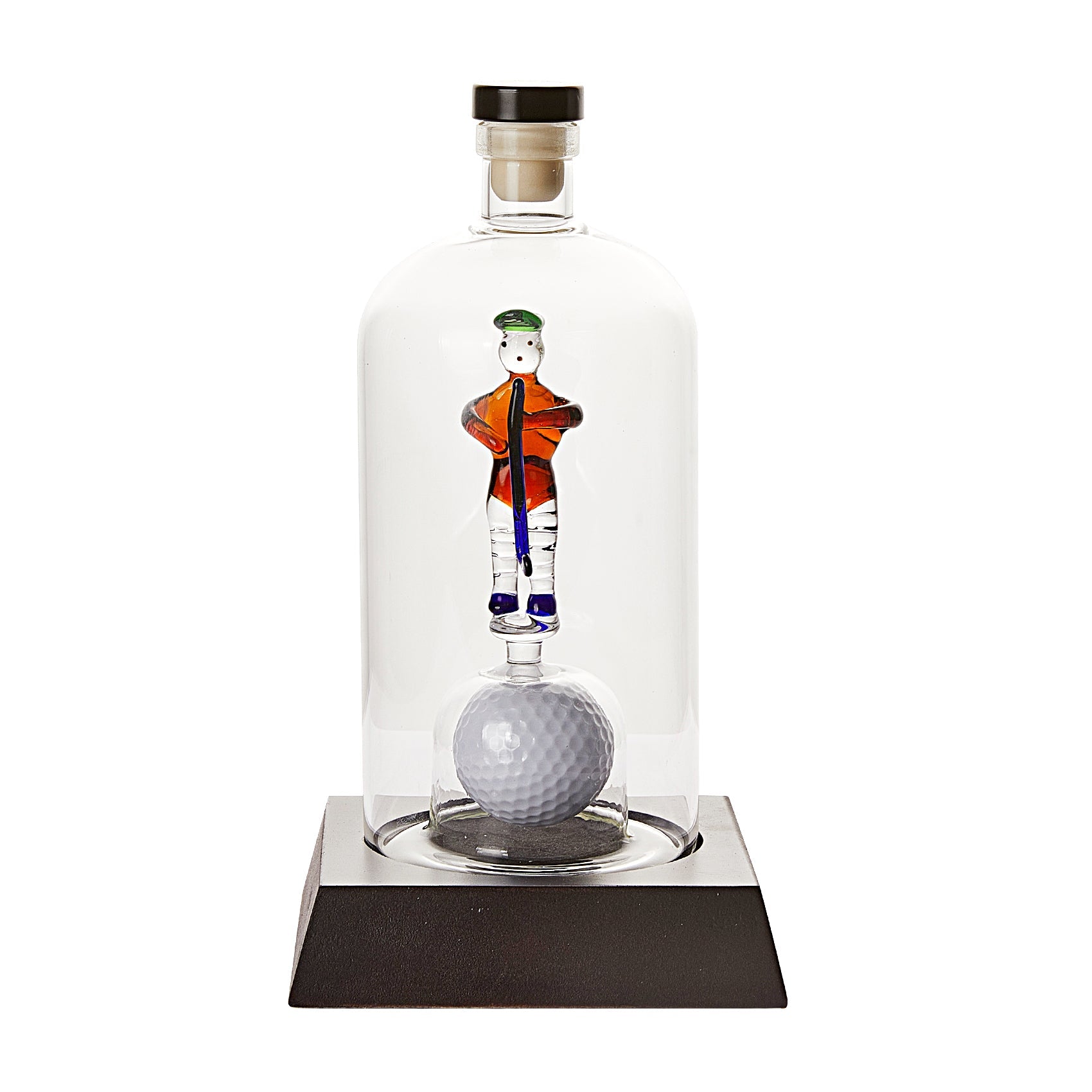 Golfer Decanter Whiskey Decanter - The Wine Savant, Golf Gifts for Both Men & Women, Golf Accessories, Golfer Gifts, Based on A Replica Human Golfing (750ml Decanter)-3