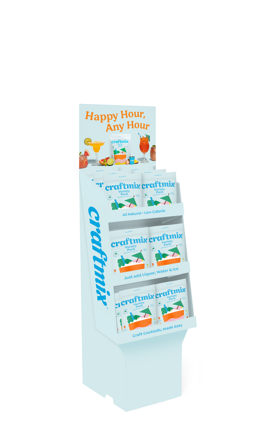 Pre-Filled Variety 6 Pack Display - 36 Unit Shipper-0