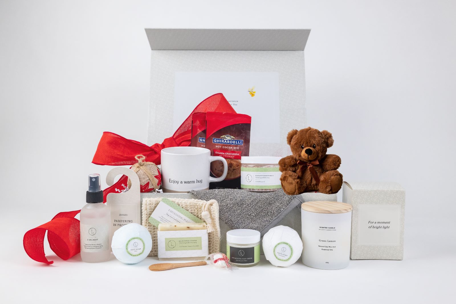 Sending a BIG hug Luxury Gift Spa Set - Full on Pampering-0