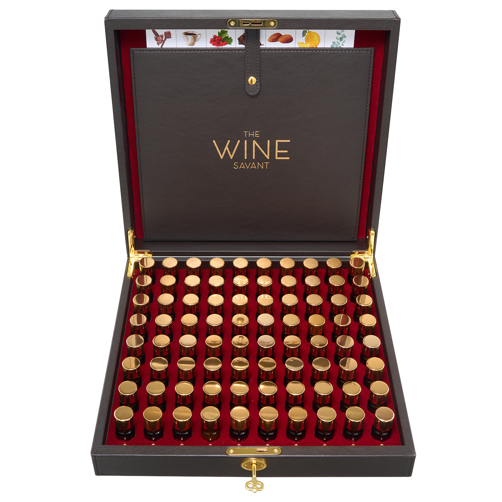 Sommelier Wine Aroma Kit - The Nosing Kit by The Wine Savant - Master Connoisseur Smelling Kit to Train Your Nose - 80 Fragrance Training Kit for Wine Lovers, Wine Game Gifts for Holiday, Him, Her-2