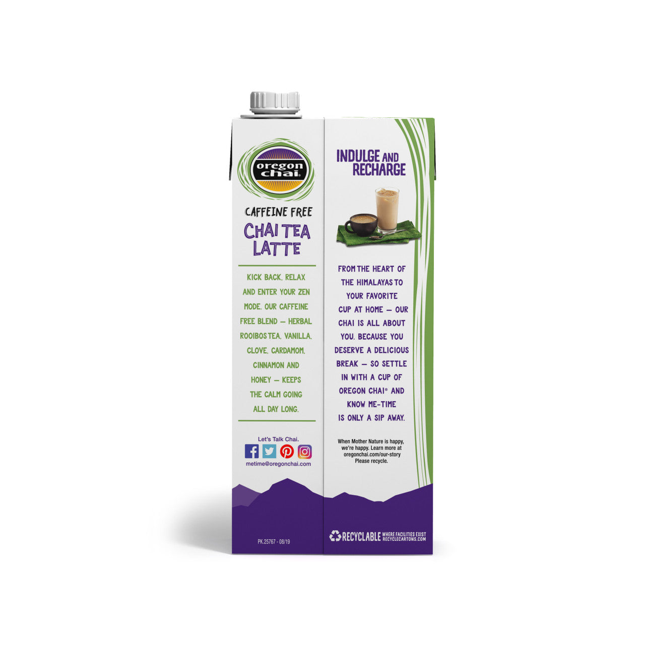 Oregon Chai Chai Conc Herbal Decaf (6x32 Oz)-2