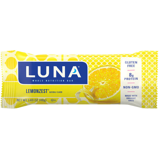 Clif Bar Lemon Zest Luna Bar (15x1.69 Oz)-0