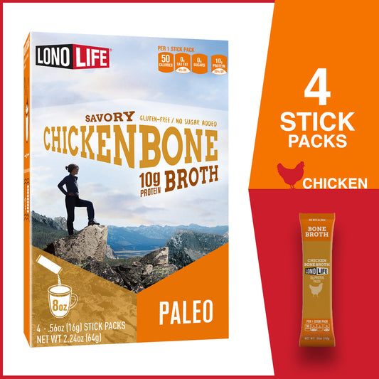 LONLF CHKN BONE BRTH STK ( 6 X 0.56 OZ   )-0