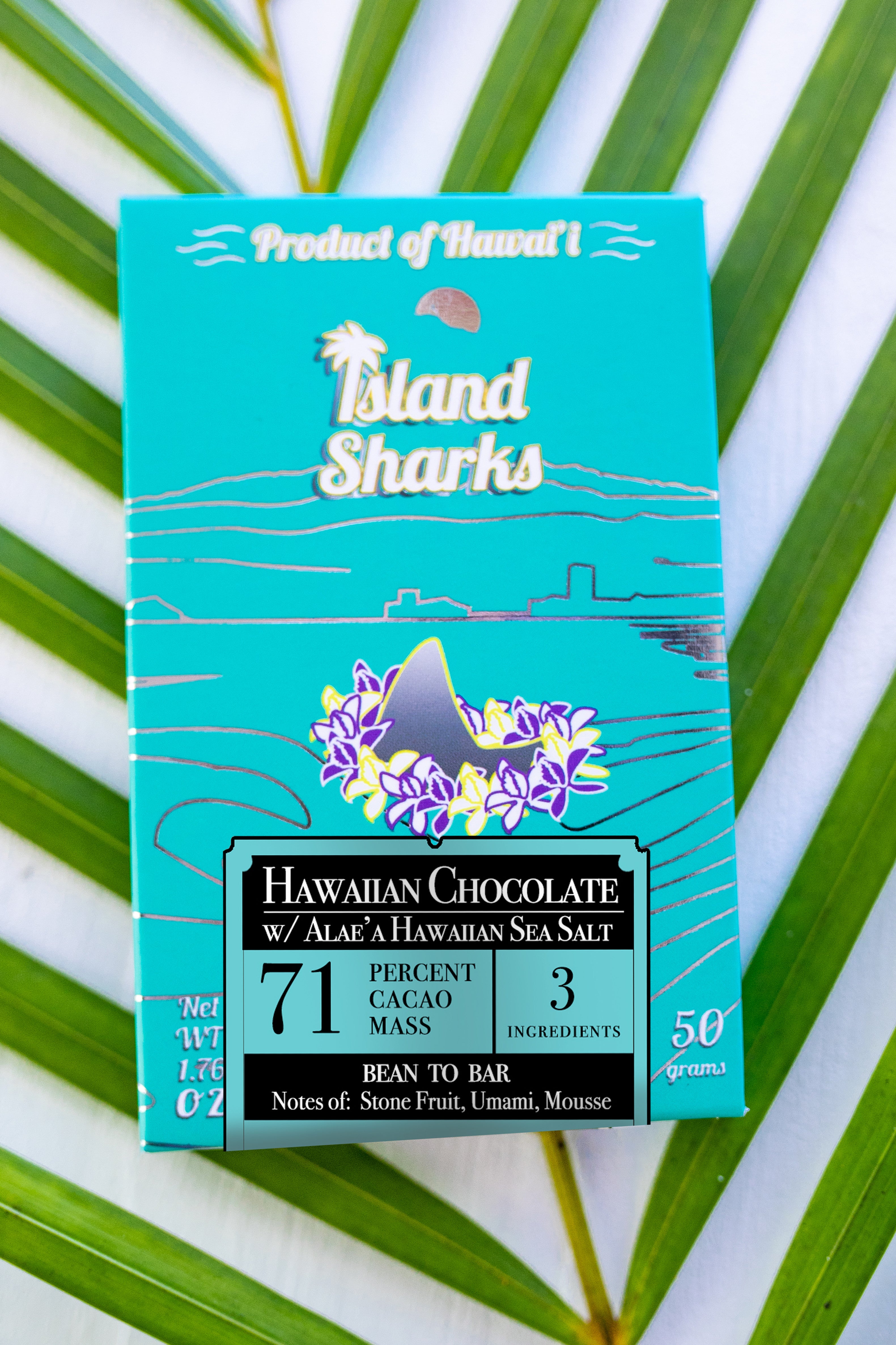 Wholesale 71% Hawai'i Cacao w/ Alaea (Hawaiian Sea Salt) (bulk)-0