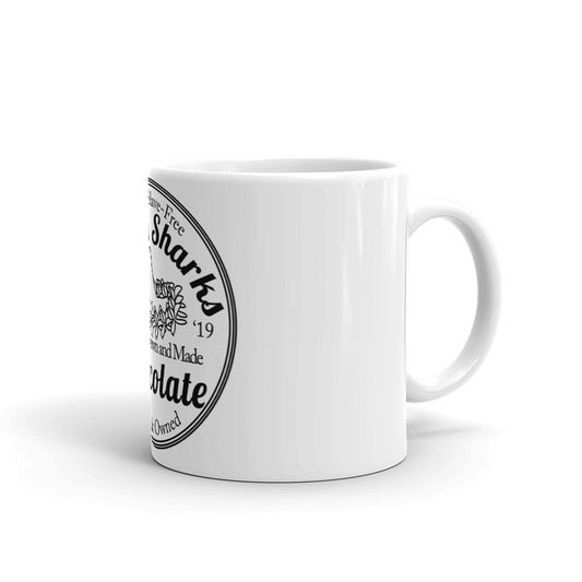 Island Sharks White Glossy Mug-0