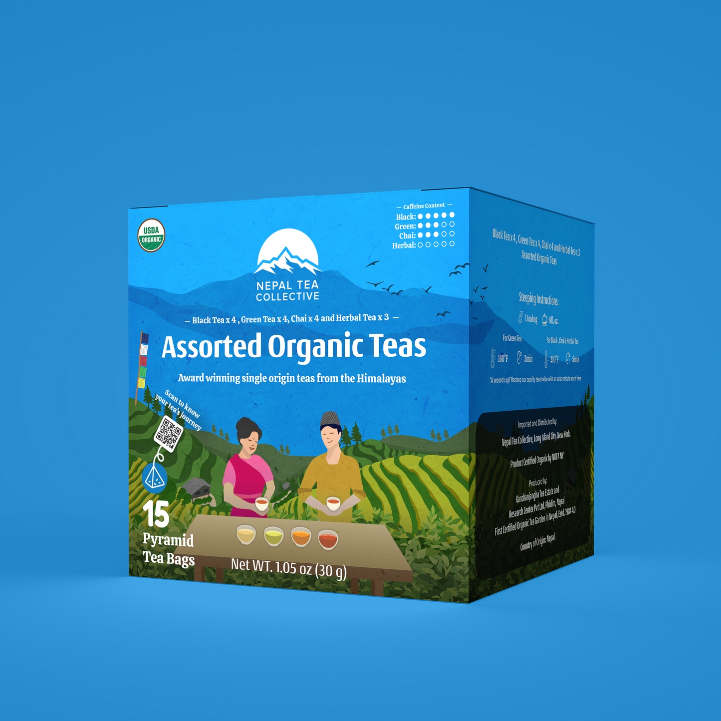 Assorted Tea Bag Sampler Pack (Set of 6) | Wholesale-1