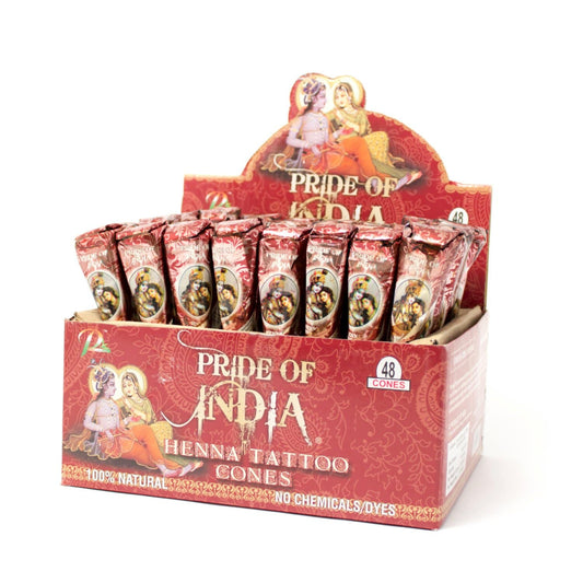 Herbal Henna Tattoo Mehendi Paste - BUY 24 GET 24 FREE  - 1.25oz Tube (100% Natural)-0
