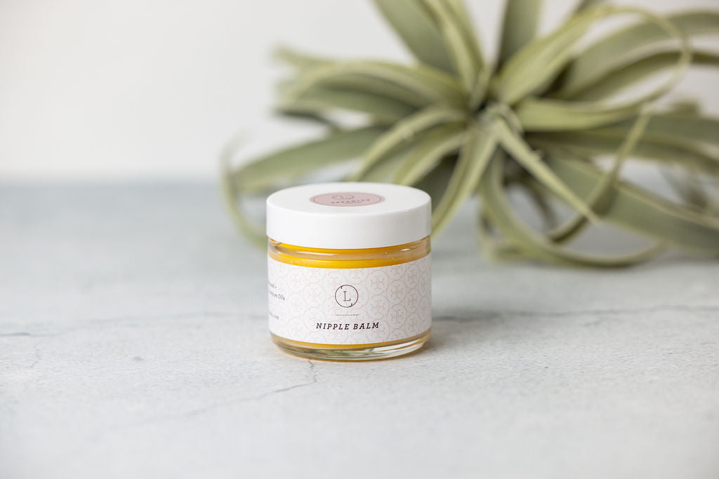 Natural Breastfeeding Nipple Balm, Vegan Nipple Salve-1
